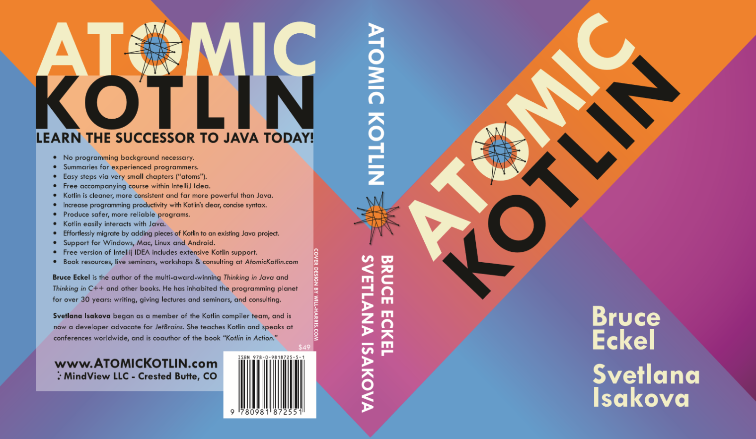 Atomic Kotlin Book Cover